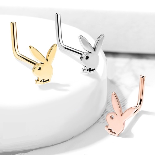 Authentic Playboy L Pin Nose Piercing Jewelry Variety