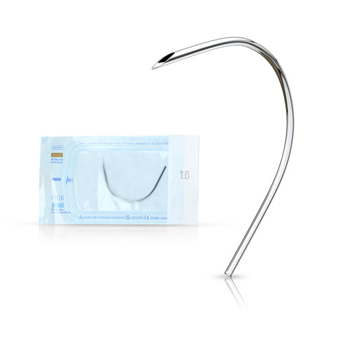 Curved Piercing Needle Supplies 20G 18G 16G and 14G