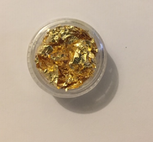 Nail Art Loose Gold Foil Container