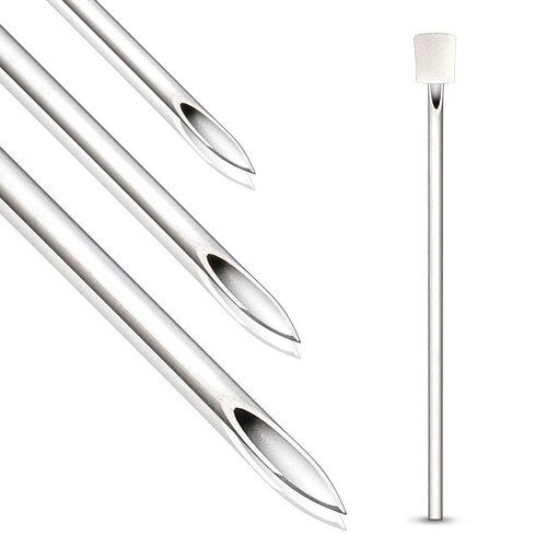 Piercing Needle Bevelled in 20G 18G 16G and 14G
