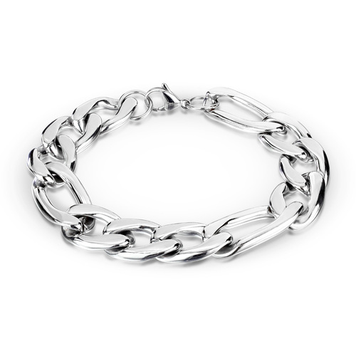 Surgical Steel Bracelet Small and Large Chain Links 8.5 inches